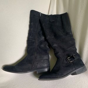 Size 8.5 black knee high boots from Target